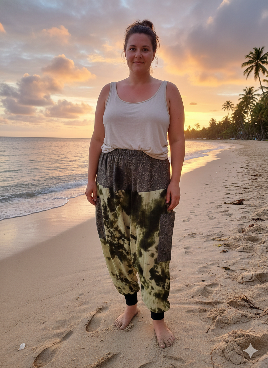 Harem pants.  Size Lrg.