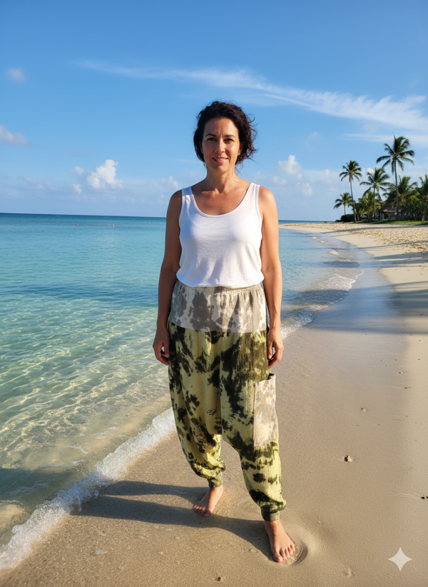 Harem pants  Size Med.