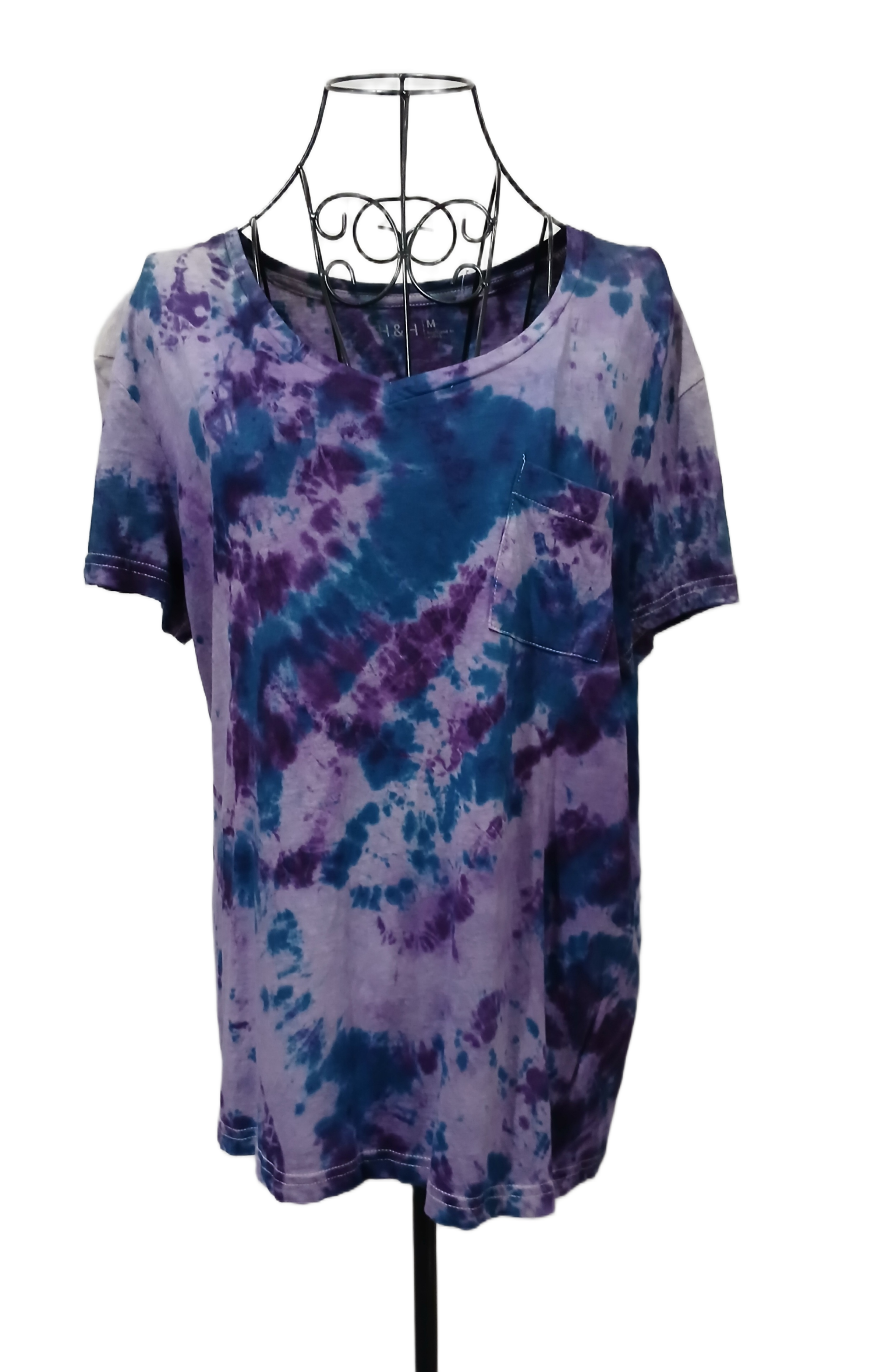Tie Dye Med with pocket.