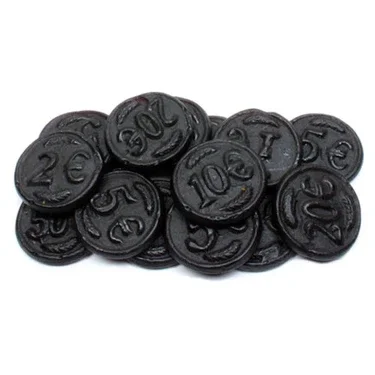 Sugar Free Liquorice coins