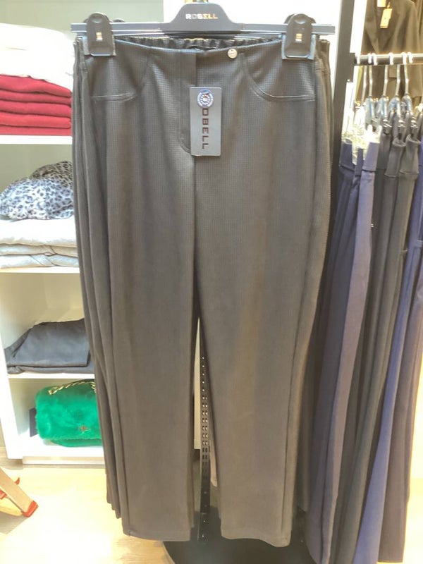Robell broek Bella B zwart/zwart