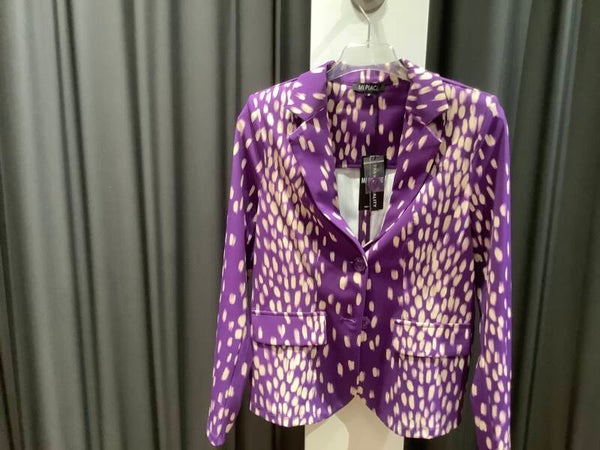Mi Piace blazer Bambi P paars/zand