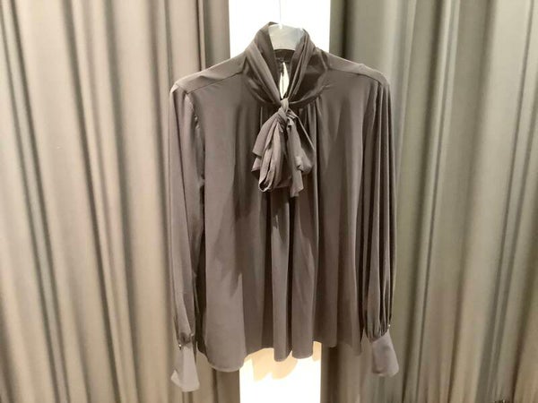 Mi Piace blouse Bow C zwart