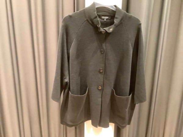 Sunday vest 6172 B zwart