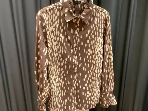 Mi Piace blouse Bambi D bruin/zand