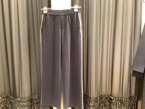 K-design broek D501 donkerblauw/zand