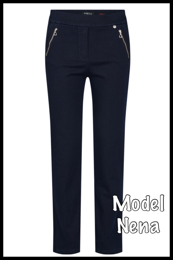 Robell jeans Nena 69 navy