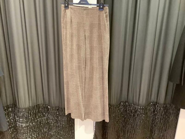 Robell broek yasi 16 ruit bruin, ecrui