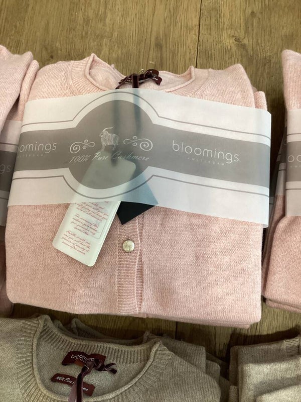 Bloomings vest 9080 B Rose cashmere