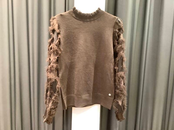 Rino&Pelle trui Janique bruin