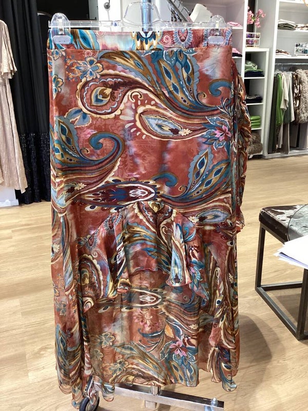 Tessa Koops rok Florine print