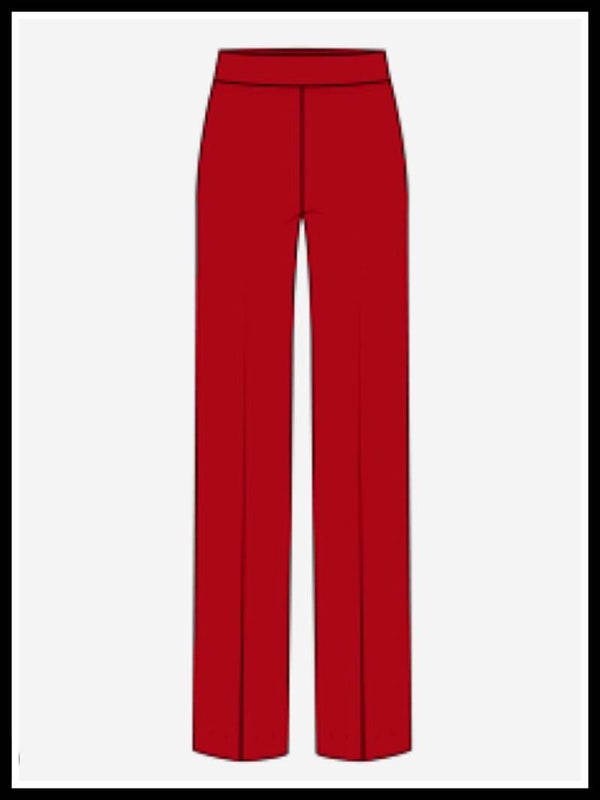 Joseph Ribkoff broek 143-A - rood F24