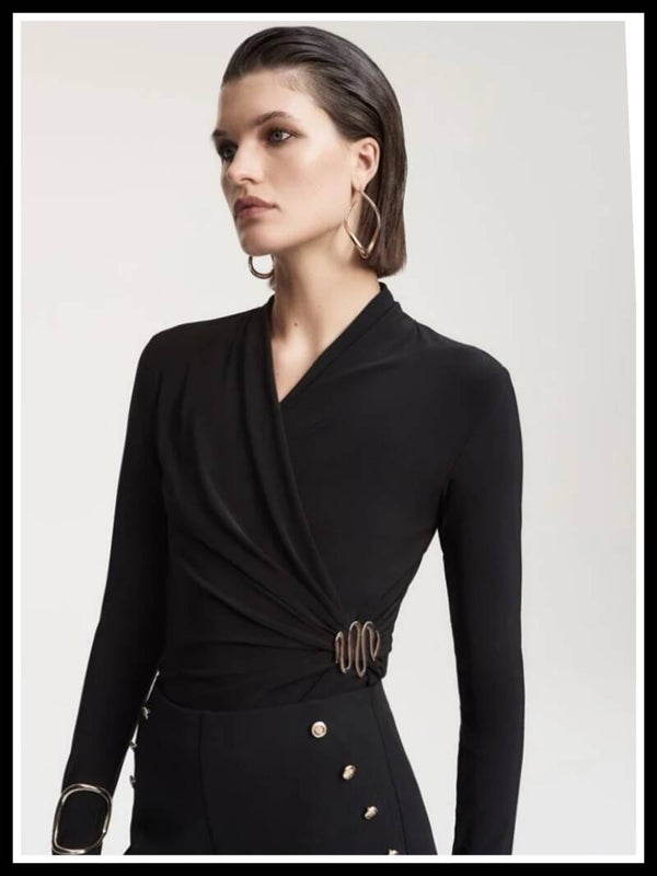 Joseph Ribkoff top 243152-A - zwart