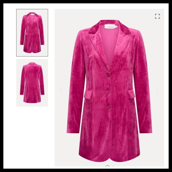 Helena Hart blazer 7624  A fuchia