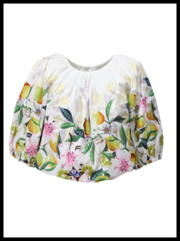 K-design top C 351 print  citroenen