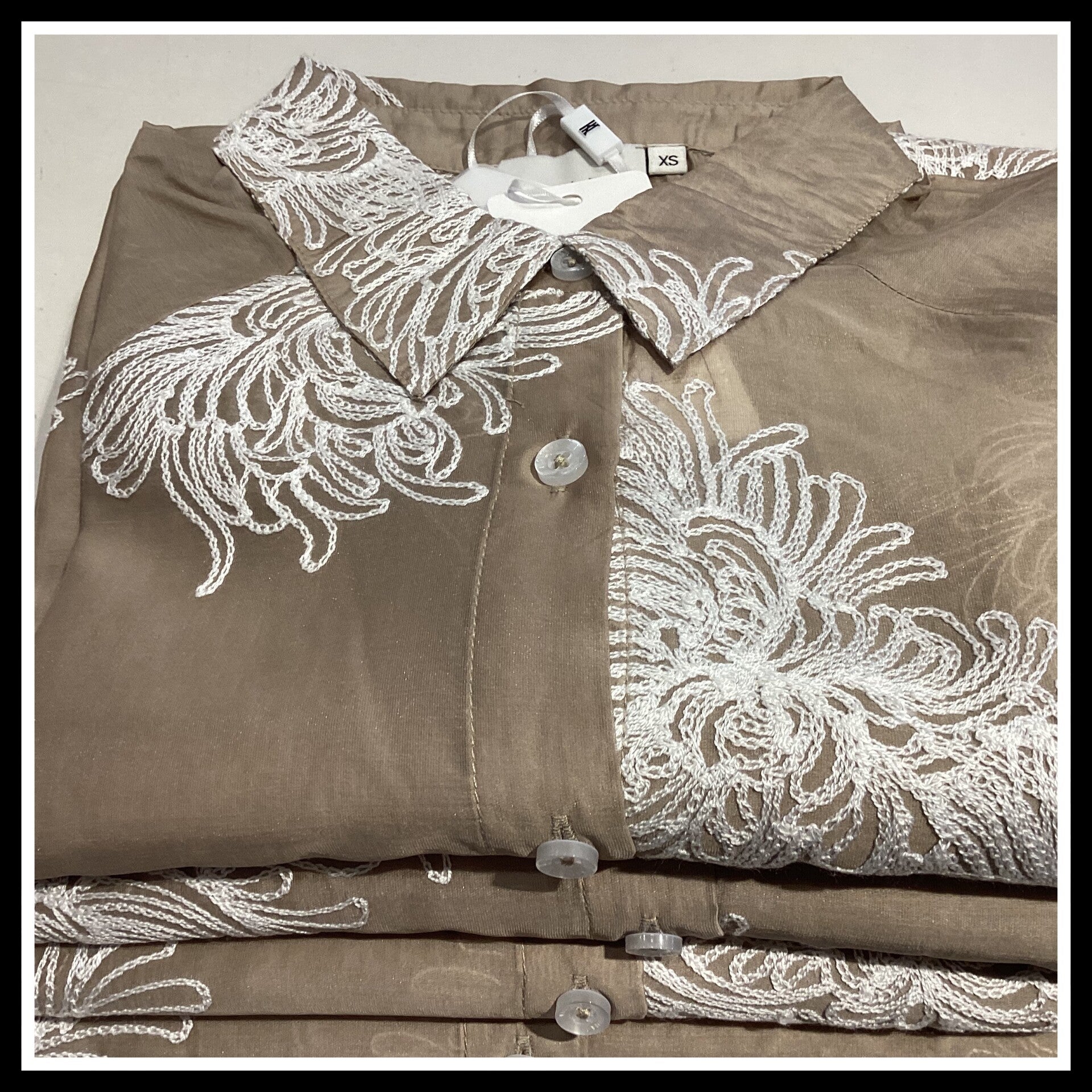 Kimara blouse Brooks - taupe