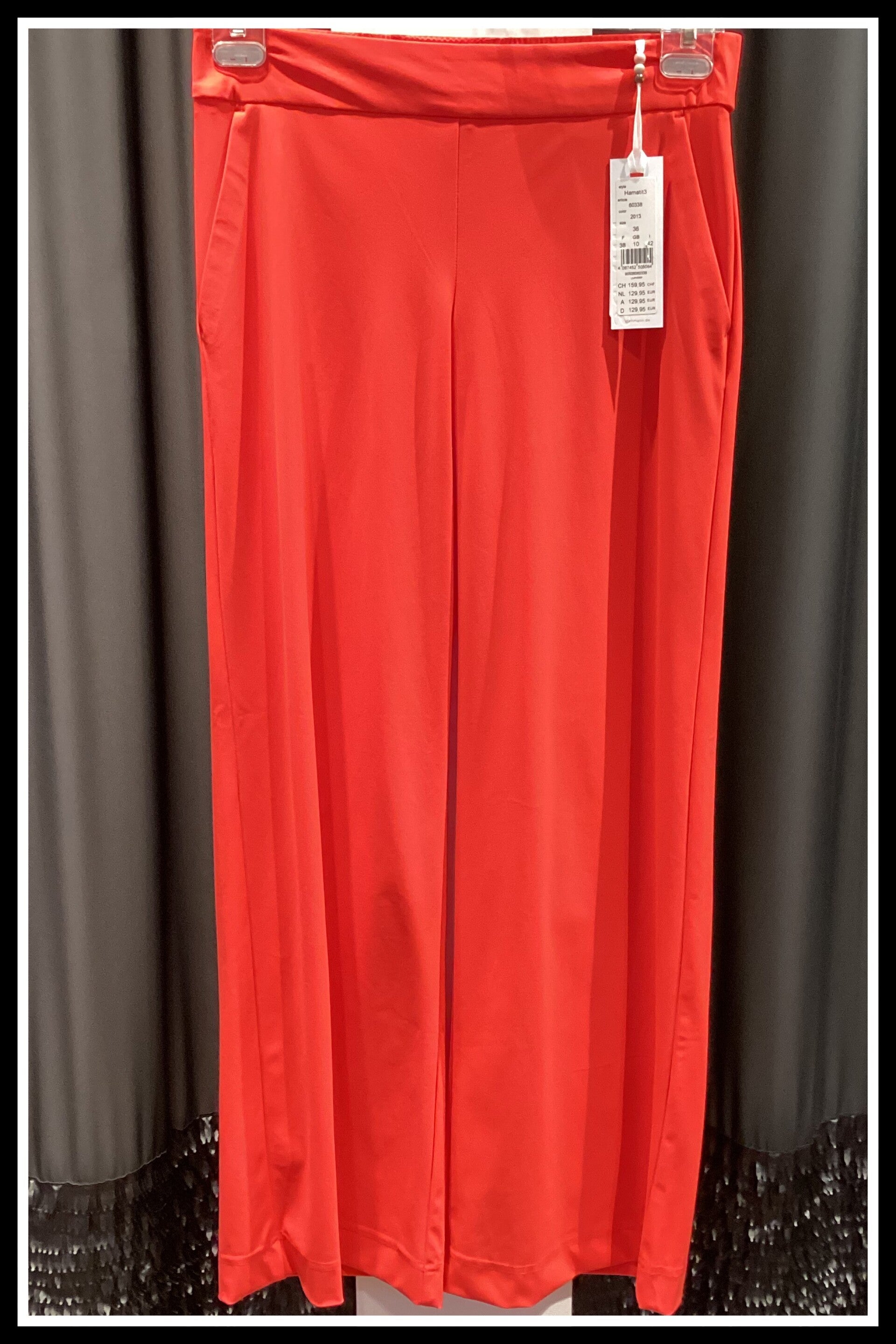 Stehmann broek Hamatit B - rood