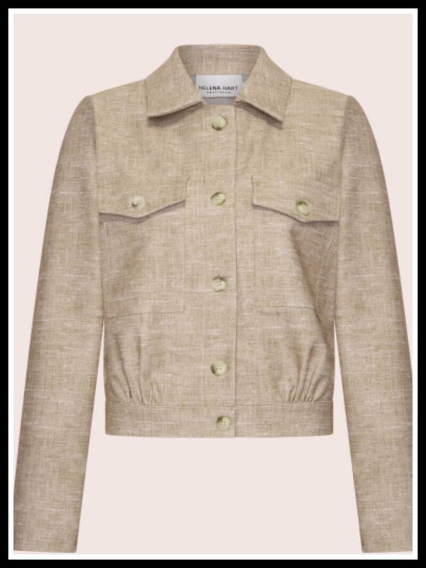 Helena Hart blazer 7737 - zand mêlee