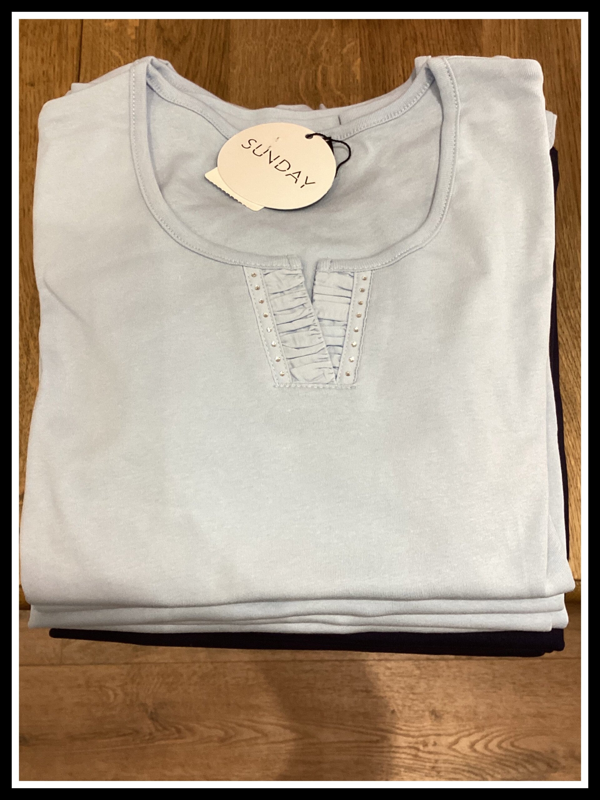 Sunday t-shirt 6574 A - wit