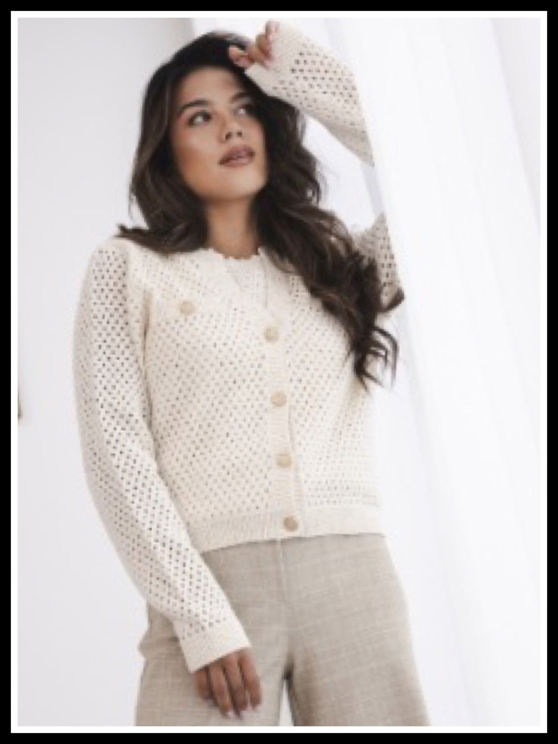 BR&DY vest Donna - ecru