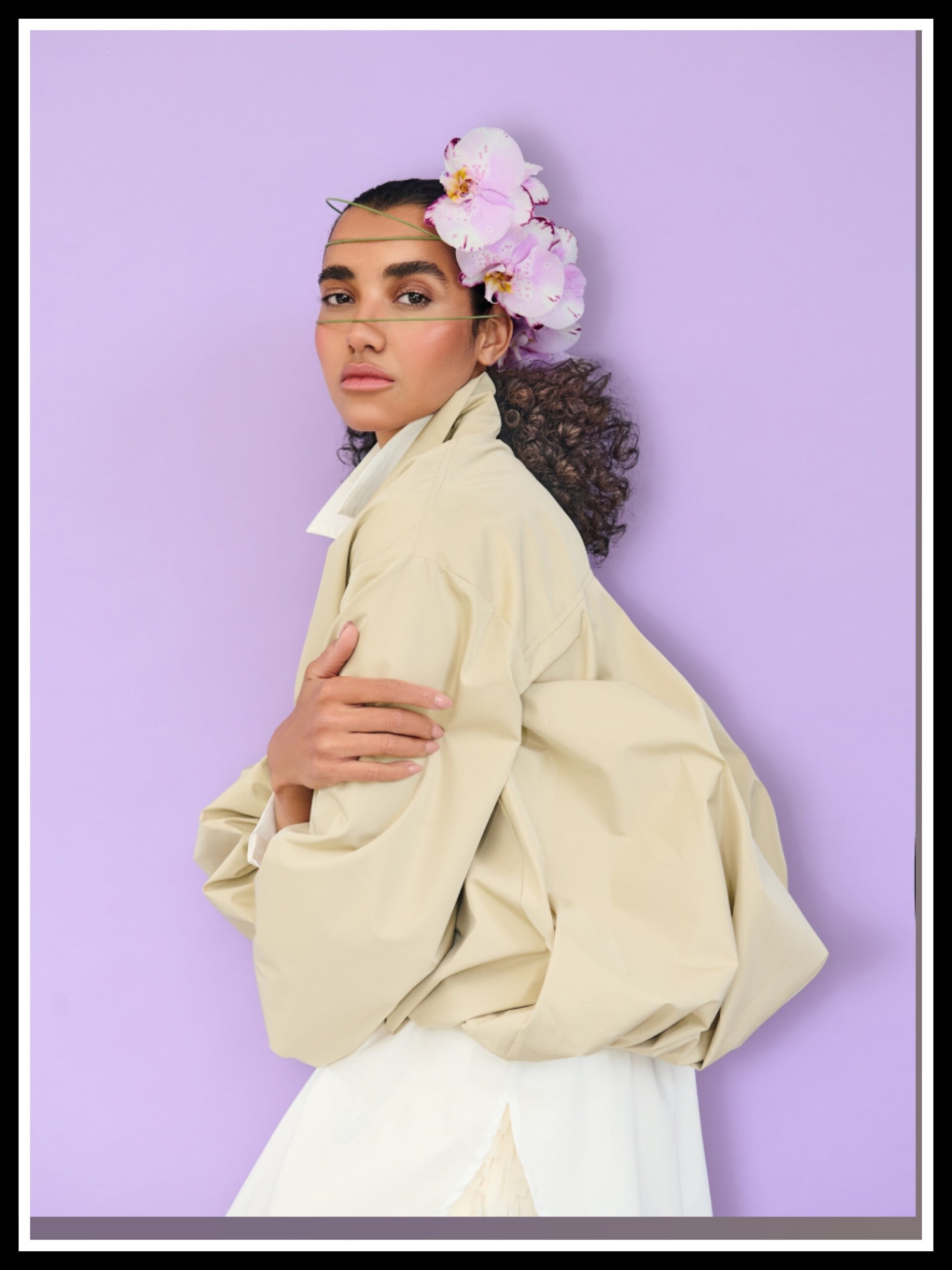 Noen bomber jack 813 - zand/goud