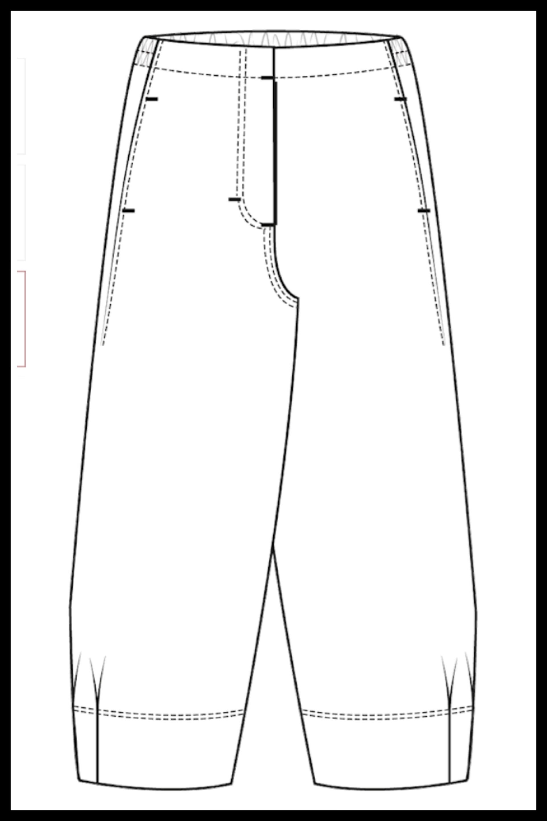 Noen broek 81316 - zebra