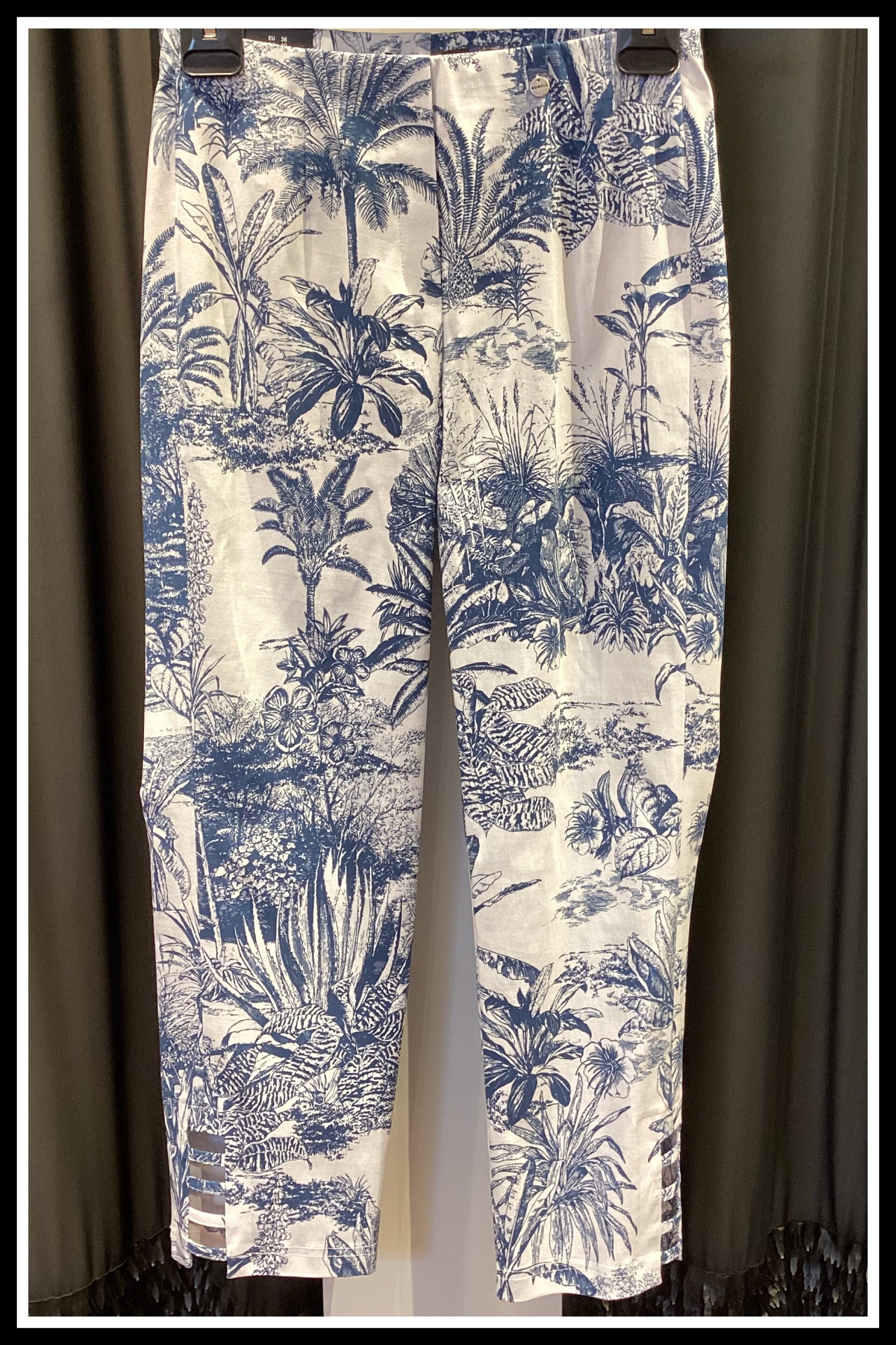 Robell broek Lena 640 - delfts blauw