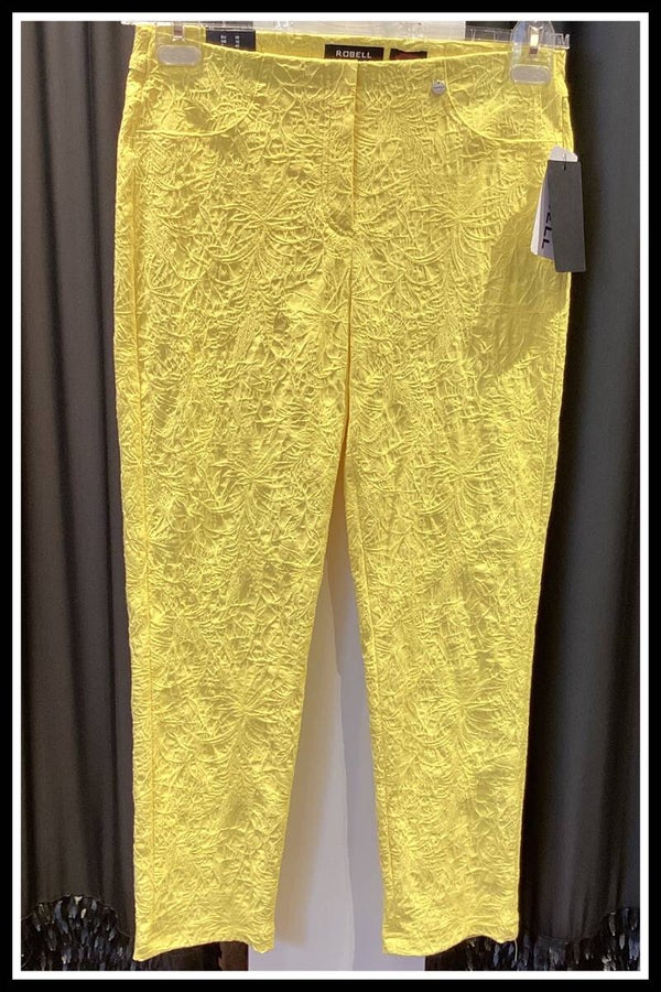 Robell broek Bella 23 - geel