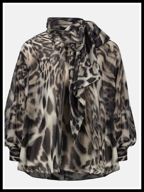 Joseph Ribkoff blouse 263743 panter