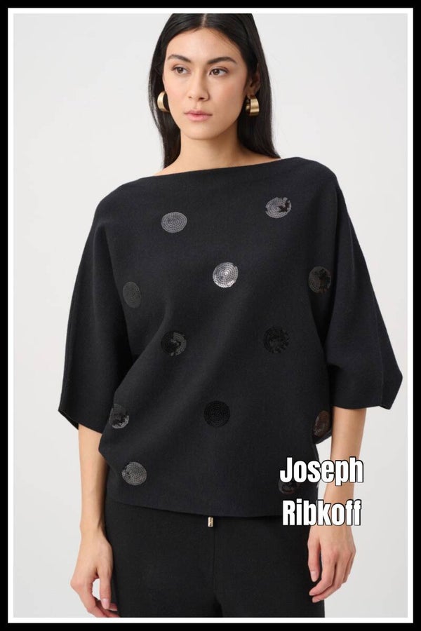 Joseph Ribkoff trui 263942 zwart