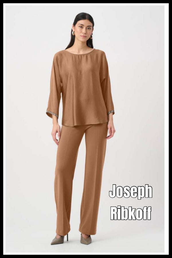 Joseph Ribkoff broek 153088 A cameel