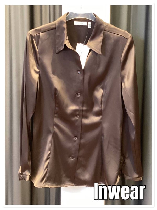 Inwear blouse Lakei B - bruin