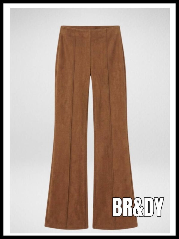 BR&DY broek flair Sage B cognac