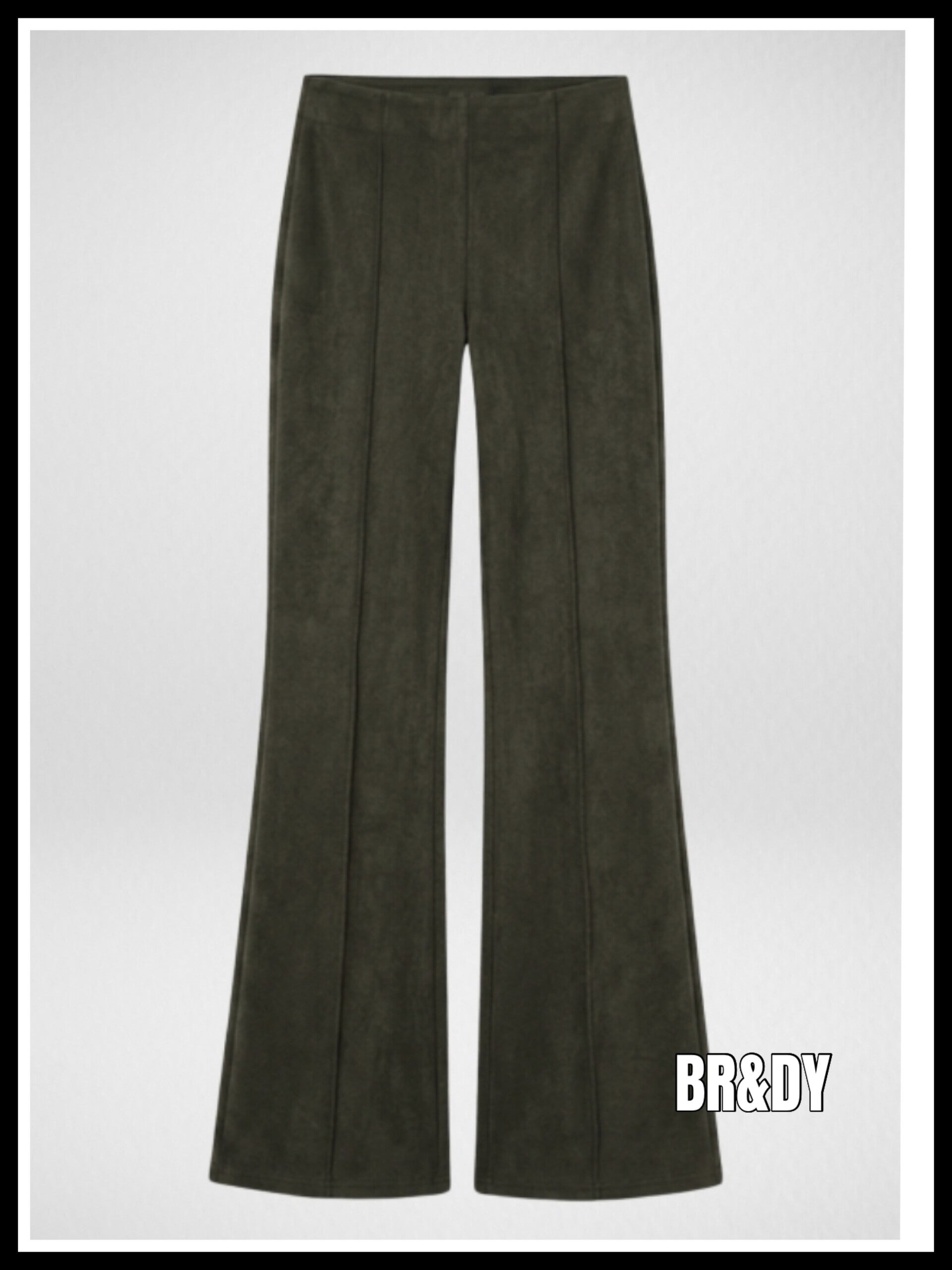 BR&DY broek Sage C - olijfgroen