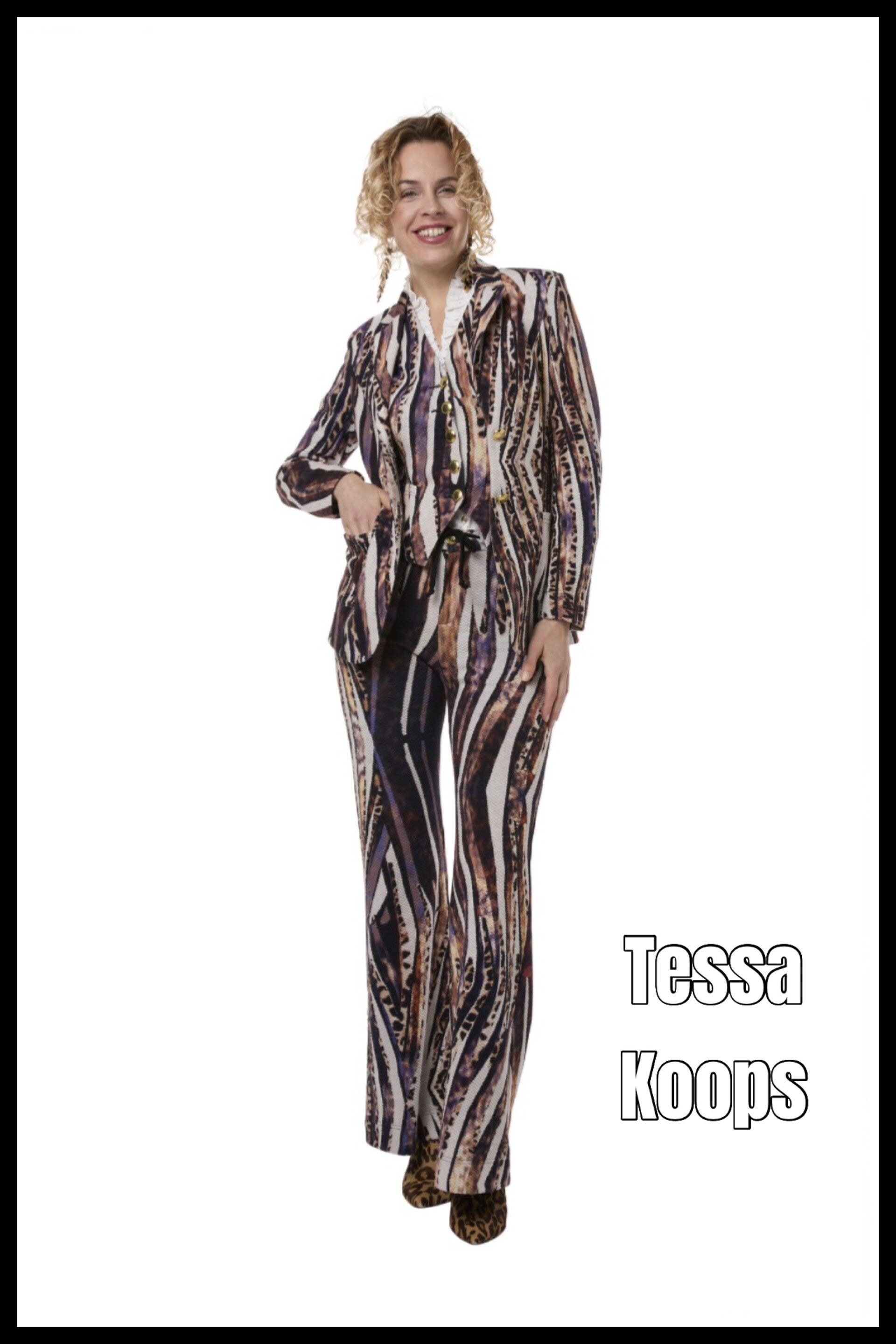 Tessa Koops blazer Shanna P