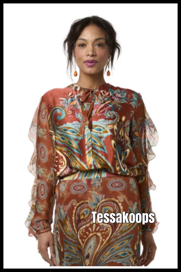 Tessa Koops blouse Lena bloem print