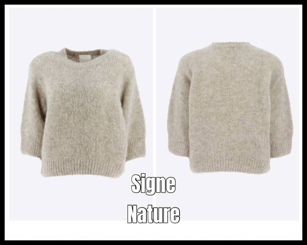 Signe trui mohair 842248 beige