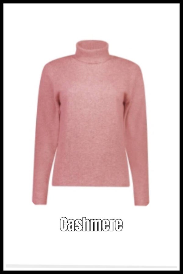 Bloomings col trui cashmere 9081 B  - roze mêlee