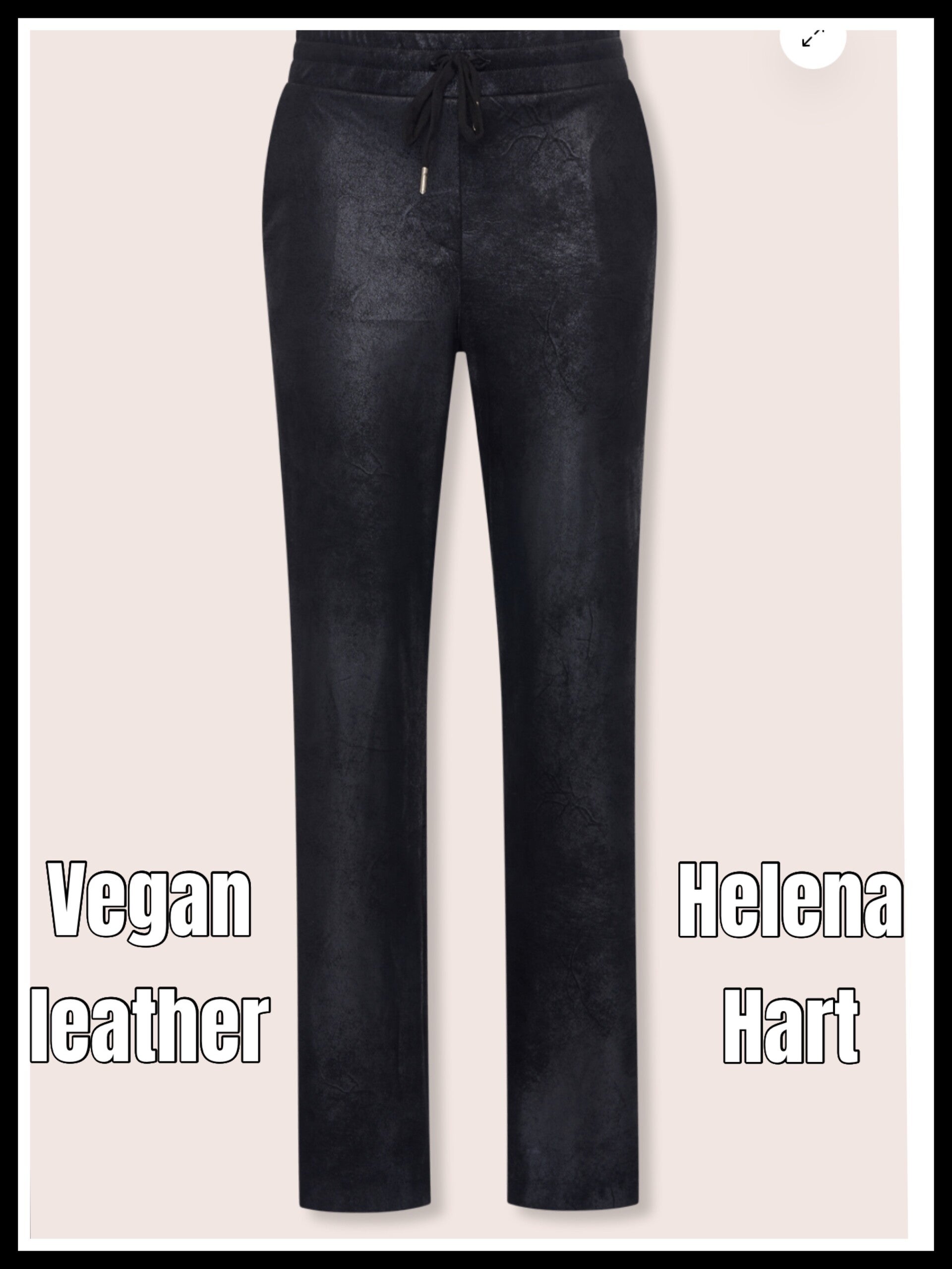 Helena Hart broek  7827 B - zwart