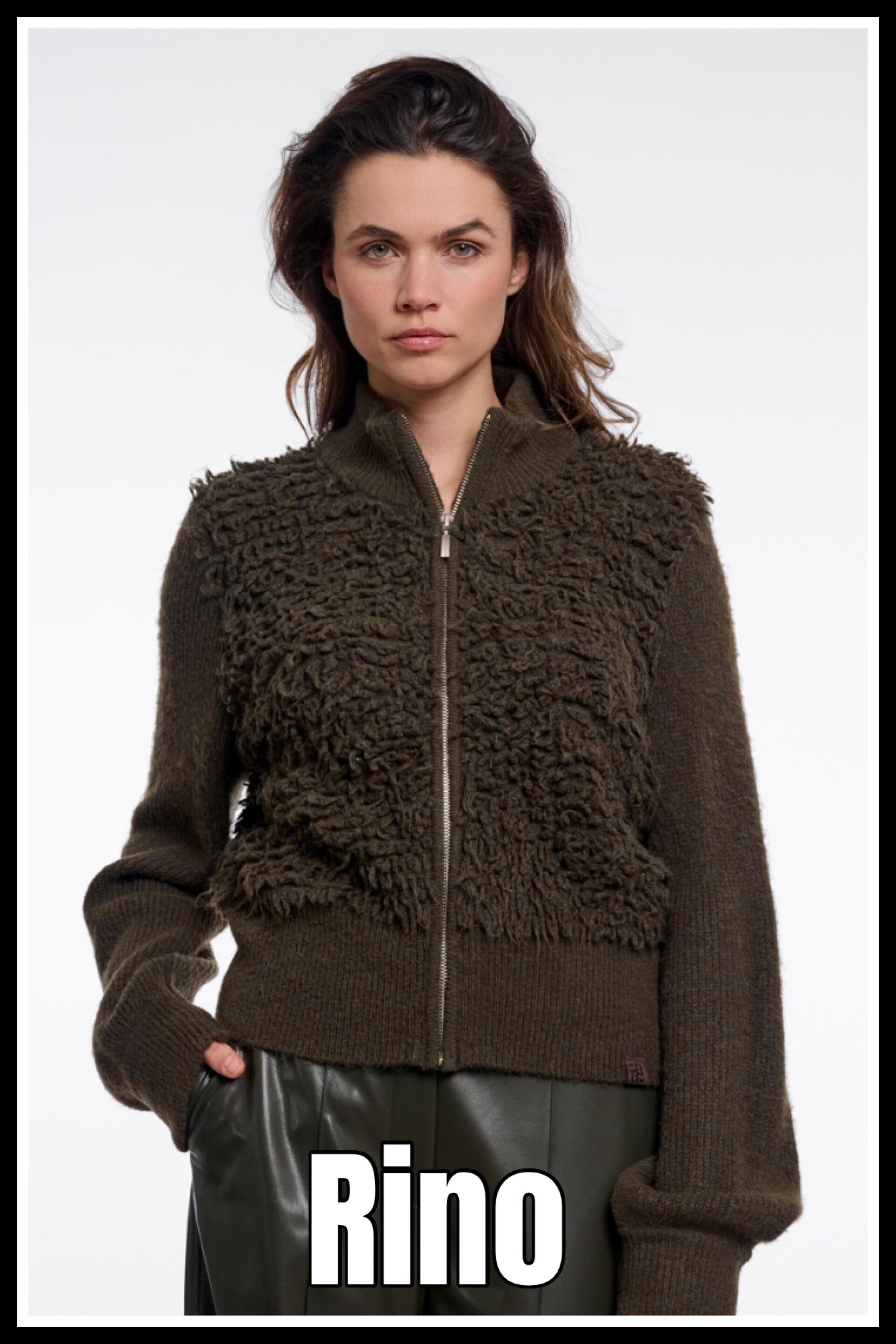 Rino&Pelle vest Malak - groen