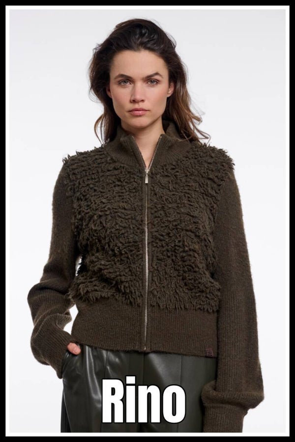 Rino&Pelle vest groen  Malak