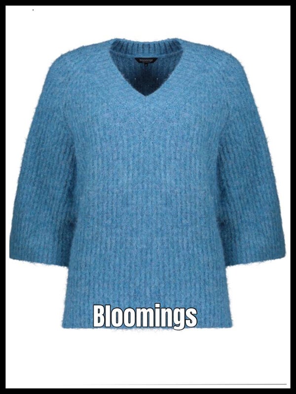 Bloomings trui - blue ashes