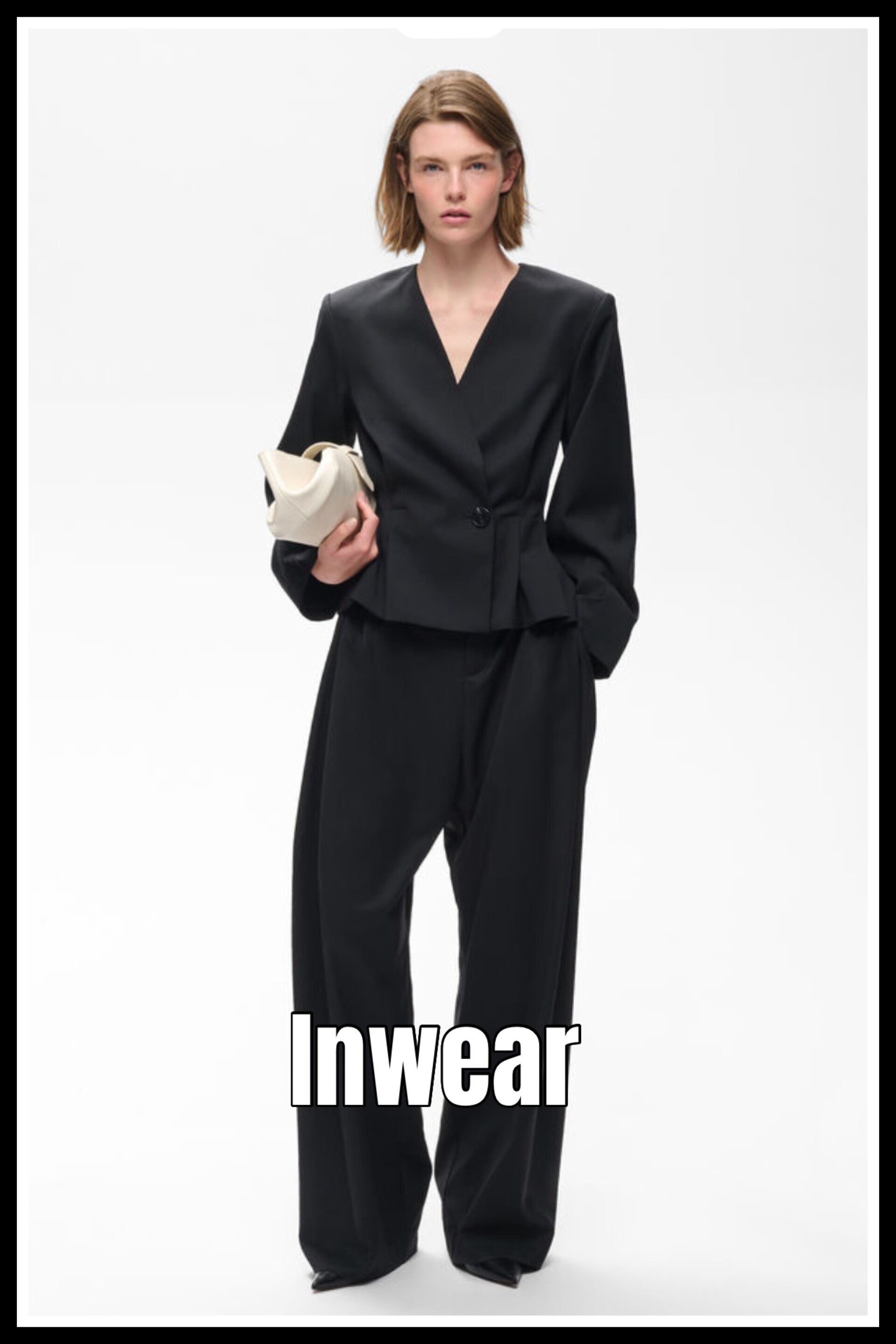 Inwear blazer Carah - zwart