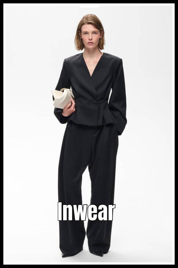 Inwear blazer Carah - zwart