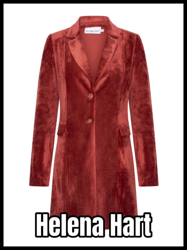 Helena Hart blazer 7624  - burned