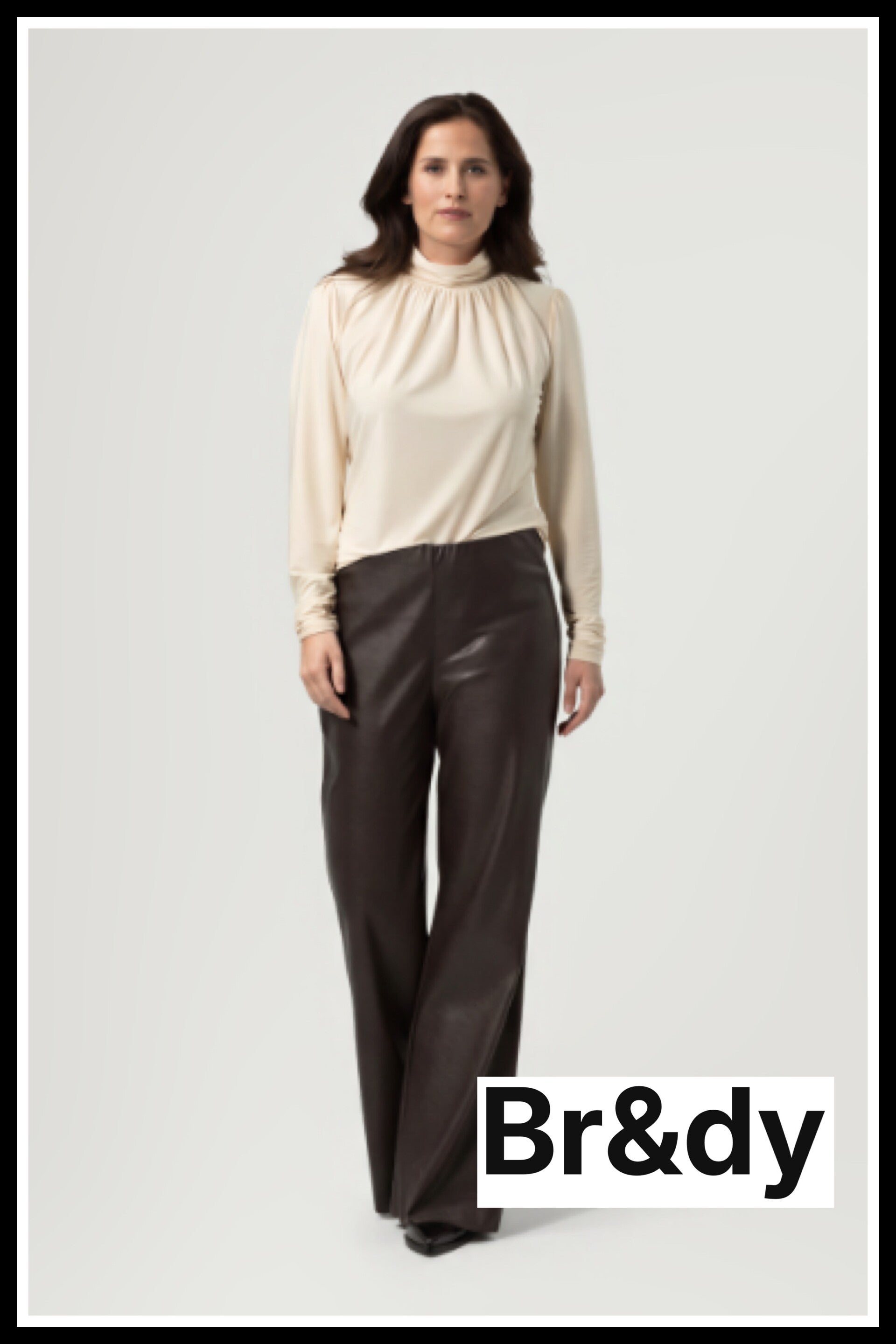 BR&DY broek  Olivia A - bruin