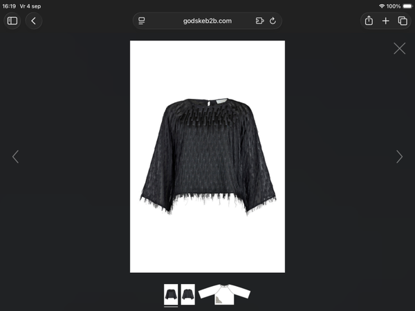 Noen top 84073 B zwart