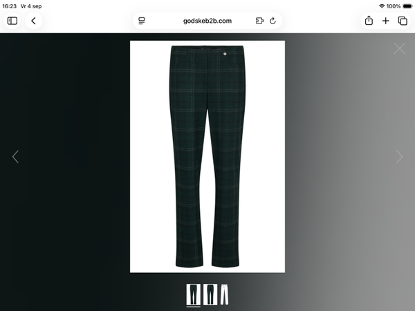 Robel broek Bella 88 ruit