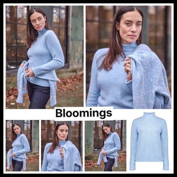 Bloomings trui   9033 B blue
