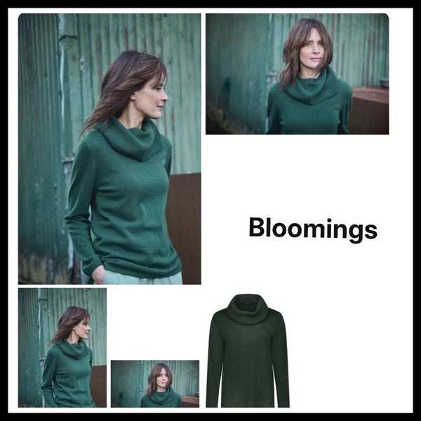 Bloomings trui  9027 B groen